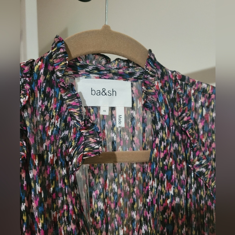 Ba-Sh Dean Noir maxi dress, XS